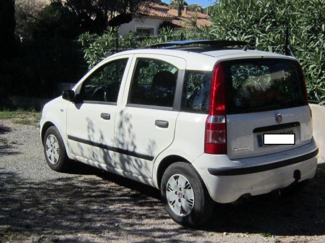 Fiat Panda occasion aménagée au niveau de la conduite